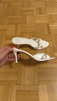 Sandalen Mango weiss Absatzschuhe Grösse 39 gebraucht