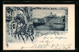 Passepartout-Lithographie Schaffhausen, 