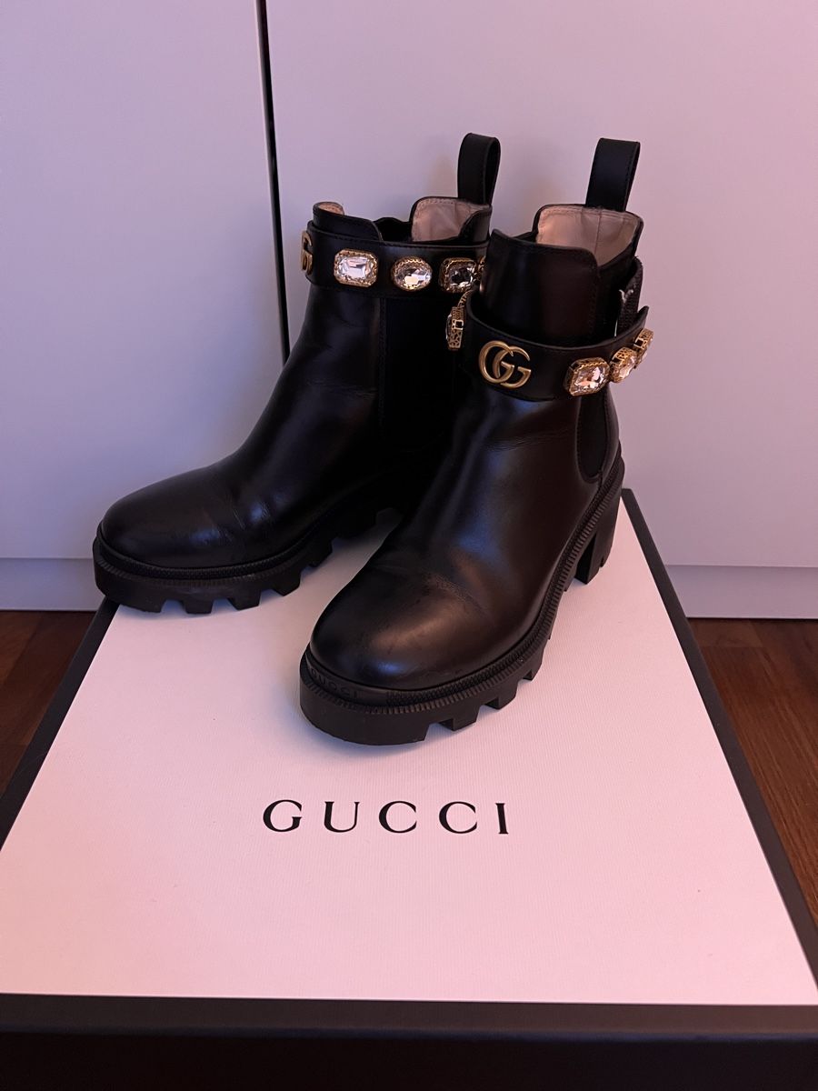 Damenschuhe: Gucci Stiefeletten Gr. 36 (35.5) – Neu (gemäss Beschreibung) aus Volketswil von Chantsch 4