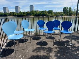 7 Beistellstühle zum Teil von danerka "Rondo"