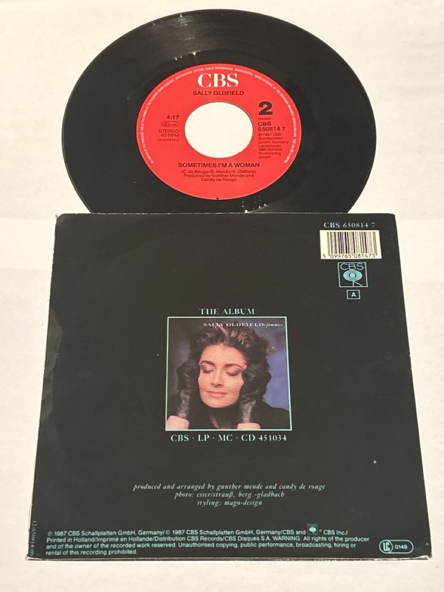 Schallplatten: Sally Oldfield. 1987. silver dagger – Gebraucht aus Faulensee von Mizuno06 1
