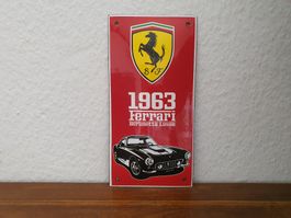 Emailschild Ferrari Berlinetta Lusso Emaille Schild Reklame