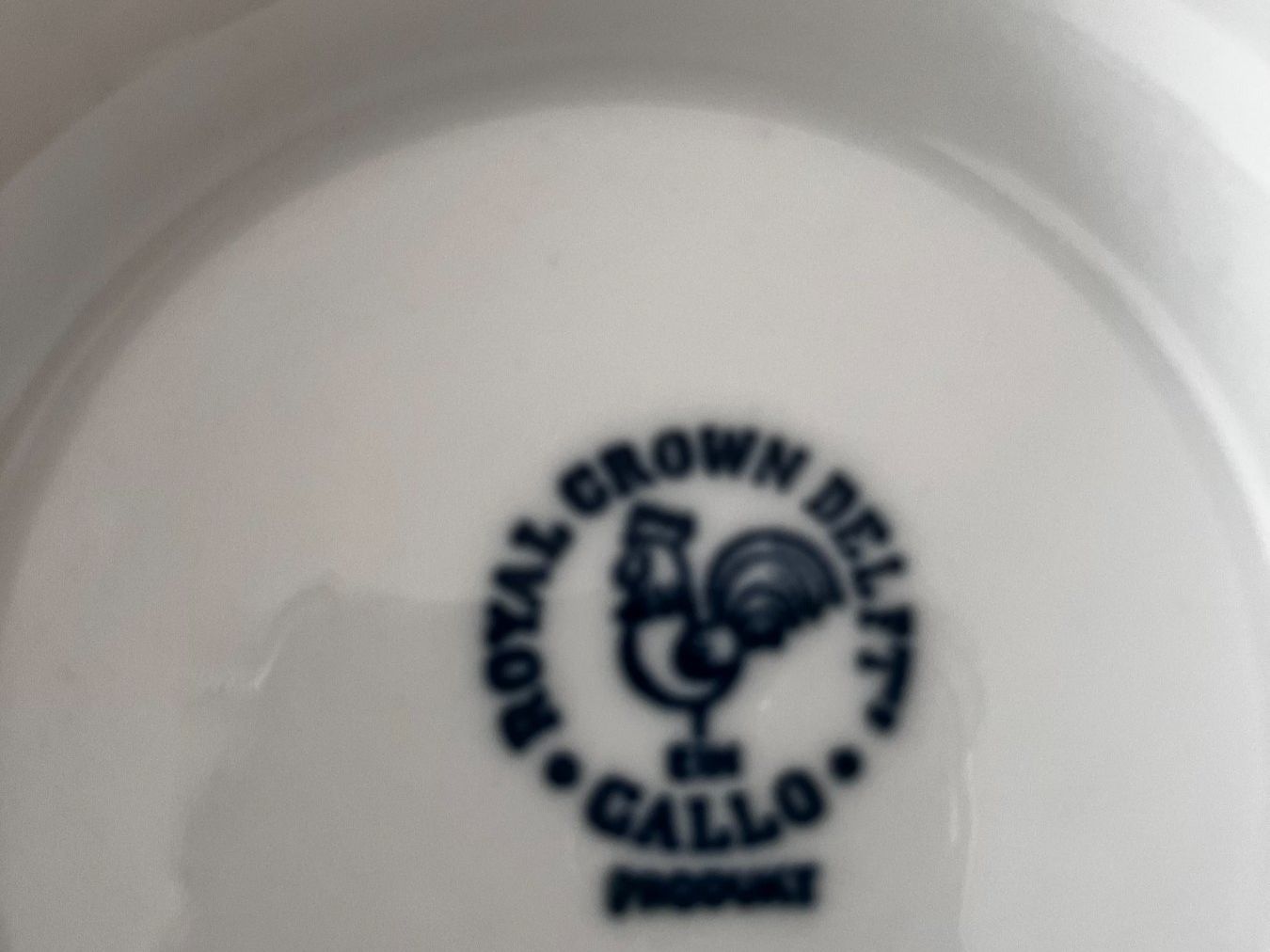 Ciotole: Suppenschüssel, Royal Crown Delft, – Usato da Zürich venduto da livifloli 1