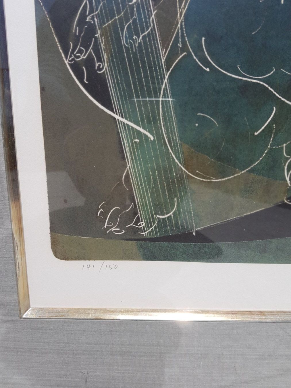 Grafica & Litografie: Originallithografie von Hans Erni 'Die Konstrukteure' – Usato da Schmerikon venduto da Oxbow 4