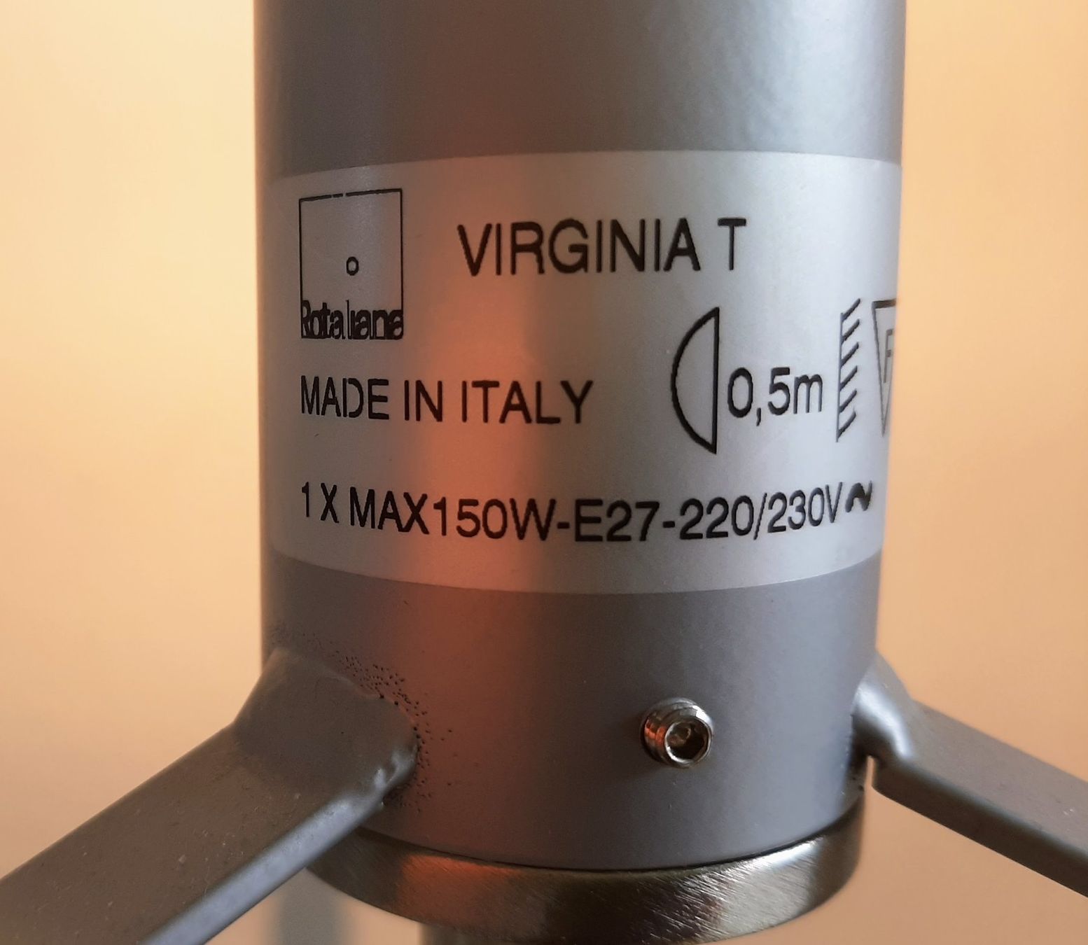 Lampade: Ständerlampe Virginia T 1 - Echtglas – Usato da Zürich venduto da Zurich 3