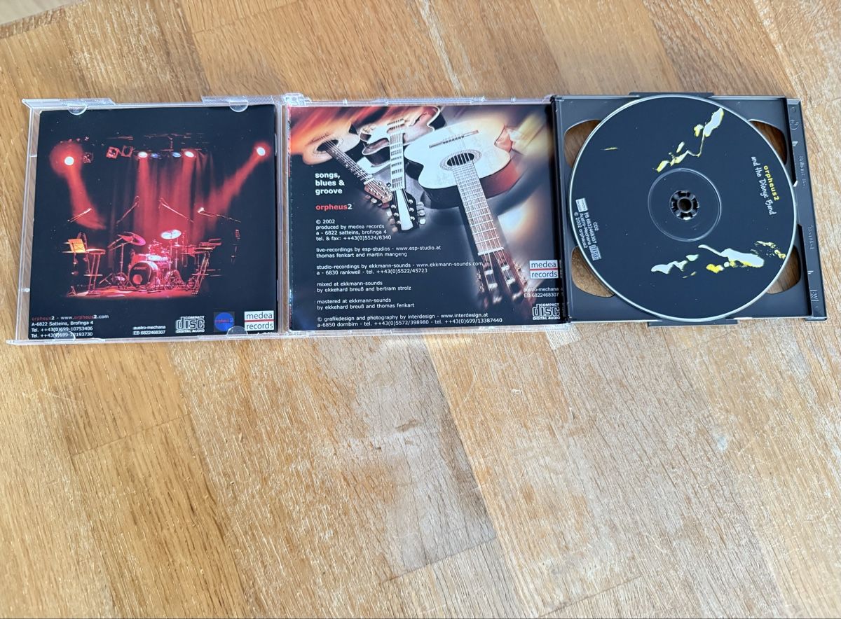 CD: Orpheus 2 Live Doppel CD – Usato da Goldach venduto da Messerguru 4