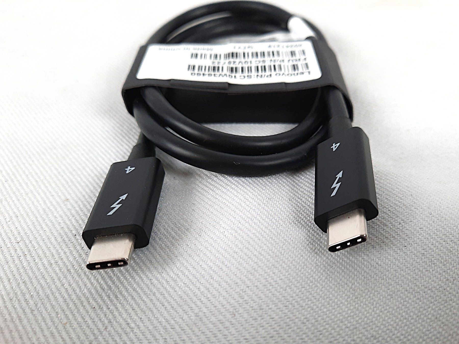 Lenovo Kabel: LENOVO Thunderbolt 4 Cable – Neu (gemäss Beschreibung) aus Beinwil am See von Restwert_Beinwil 1