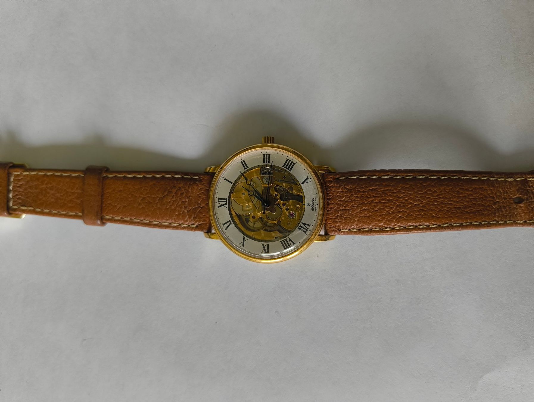 Uhren: Grovana Skeleton Handaufzug – Gebraucht aus Zürich von Montres_P
