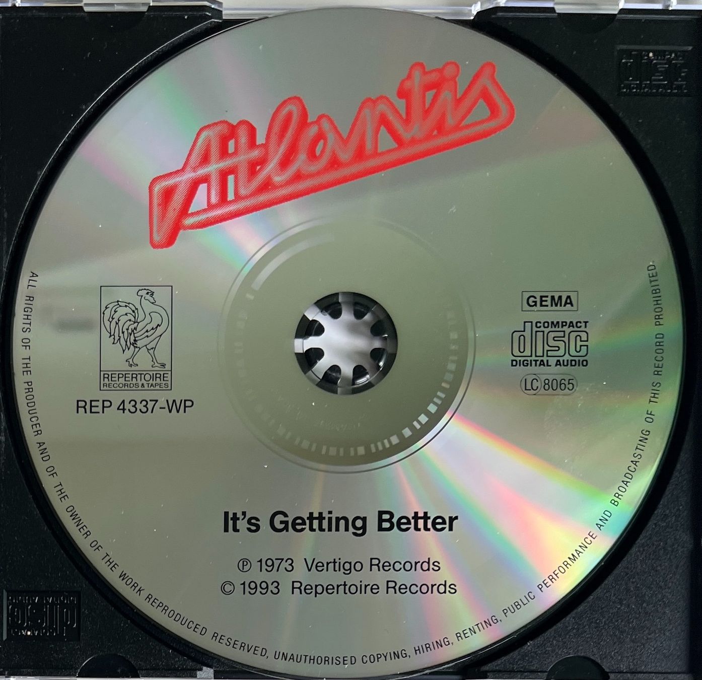 CDs: ATLANTIS / It's Getting Better! – Gebraucht aus Bischofszell von kustavi 2