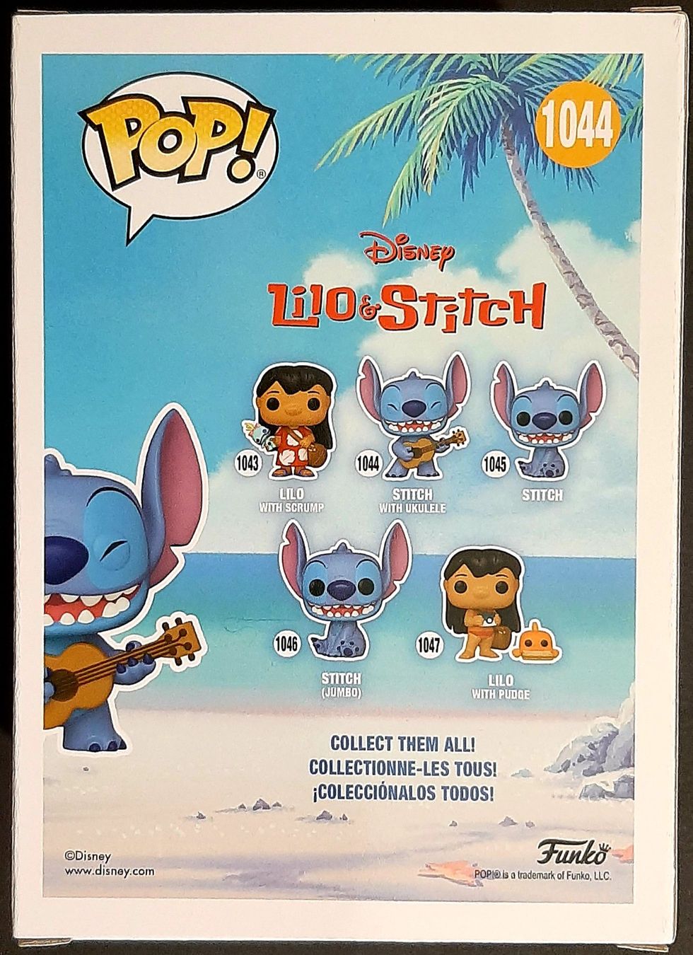 Funko Statuette: Funko Pop Disney Stitch witk ukulele – Nuovo e nell'imballaggio originale da Montet (Glâne) venduto da KOADA 1