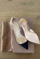 GIANVITO ROSSI UNGETRAGENE Pumps Plexi 85