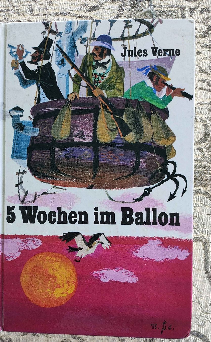 Libri: Jules Verne 5 Wochen im Ballon – Usato da Gipf-Oberfrick venduto da minini