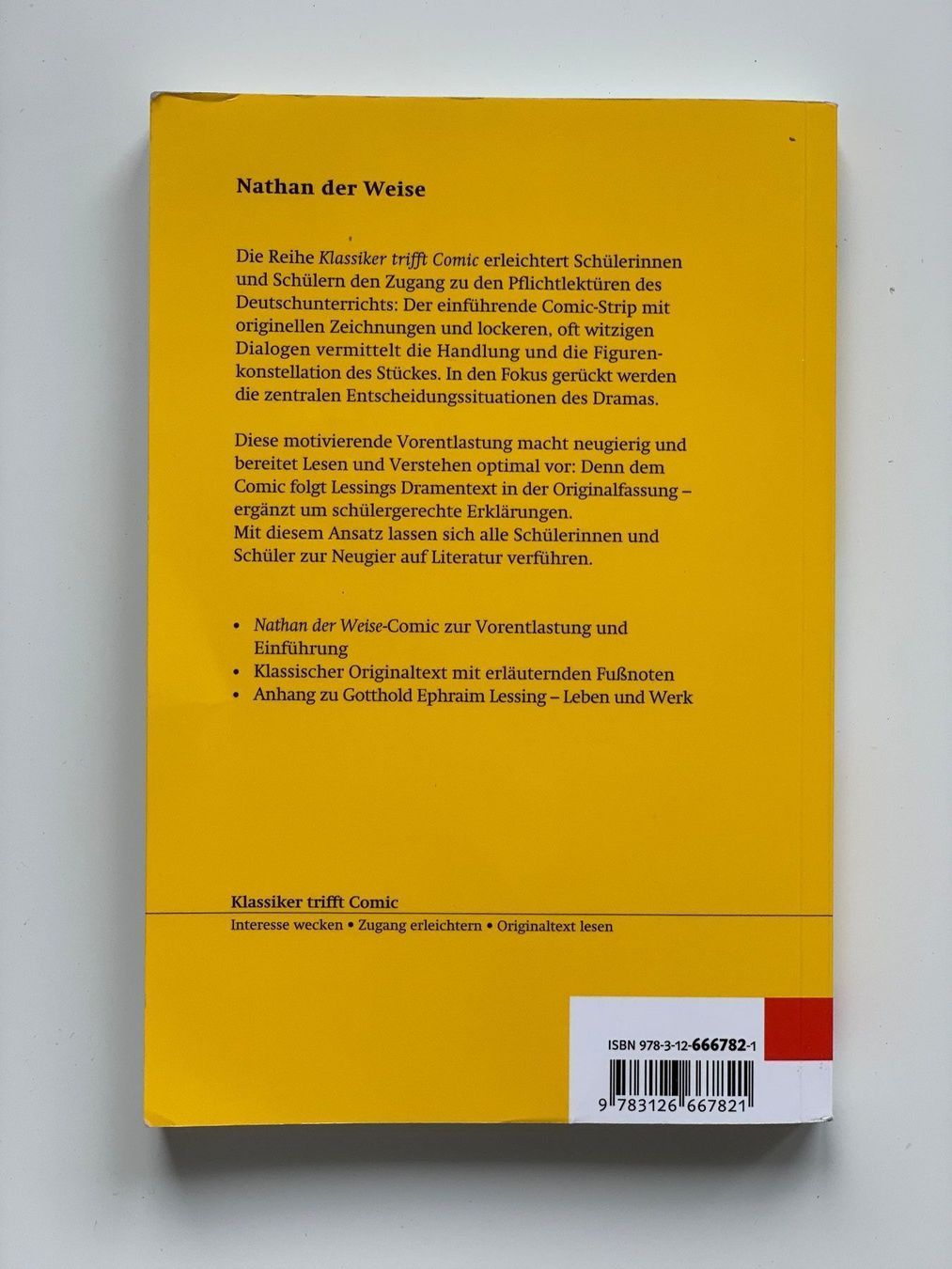 Livres: Nathan der Weise - G. E. Lessing – D'occasion à Regensdorf par TedK 1
