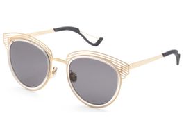 Lunettes de soleil DiorEnigme monture dorée avec étui, neuve