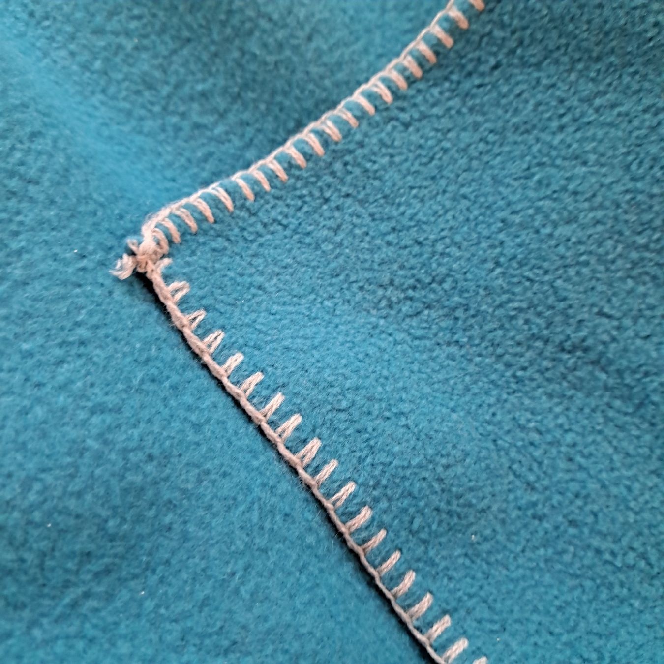 Decken: ZOEPPRITZ Fleece Decke SMOOTHY, türkis – Gebraucht aus Adliswil von Marlotti 1