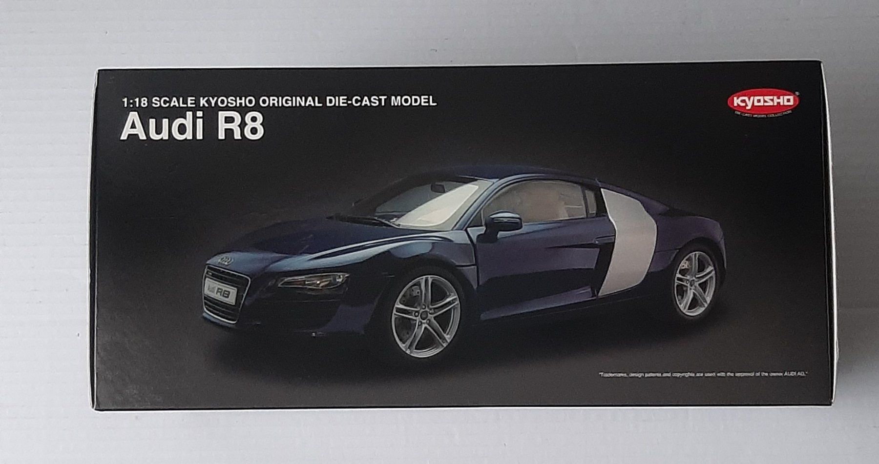 Audi Modellini d'auto: AUDI R8 KYOSHO 1:18 – Nuovo e nell'imballaggio originale da Bellinzona venduto da a.mar