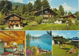 BRIENZ Chalet-Hotels Schönegg mit Liegewiese u. Bauernzimmer
