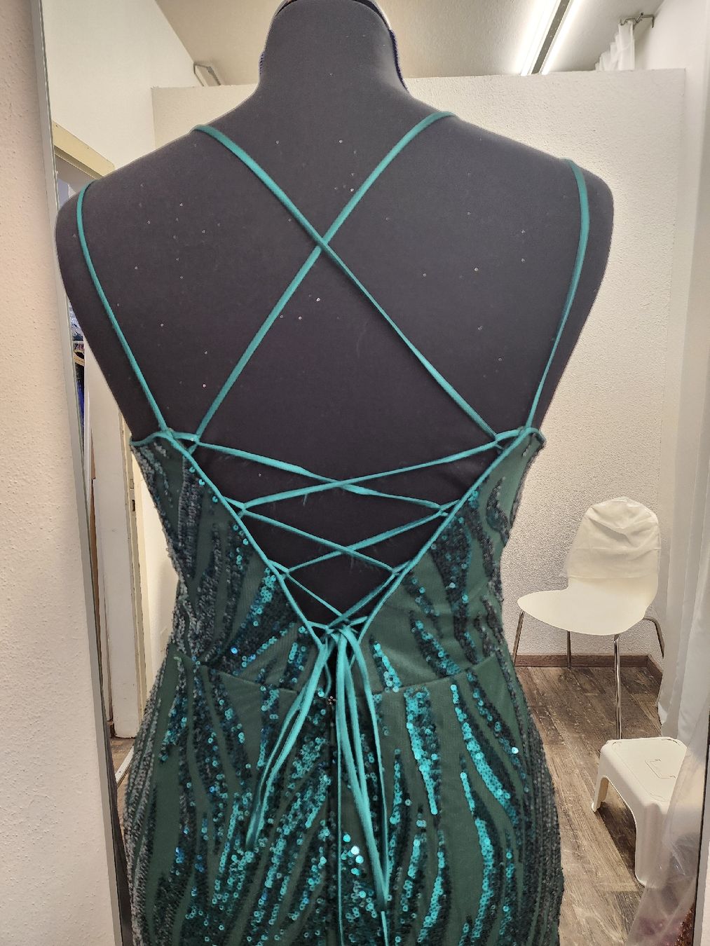 Vestiti: DunkleGrün kleid – Nuovo (secondo la descrizione) da Uster venduto da VMT. 4