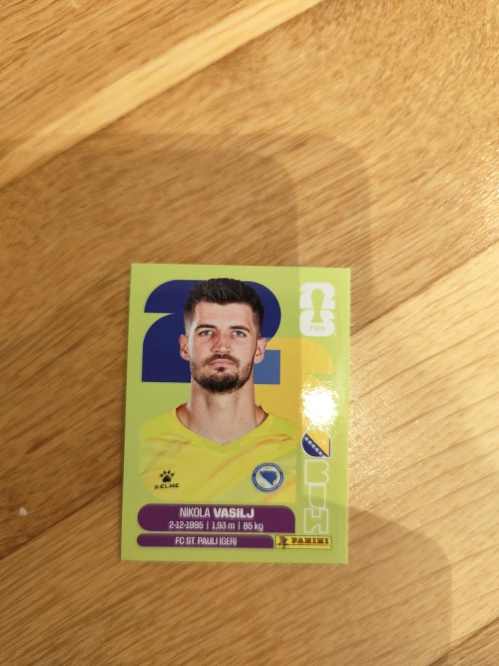 Panini Sammelbilder & Trading cards: Panini WM 2026, BIH 2, Vasilj – Gebraucht aus Aarburg von gloeckgloeck