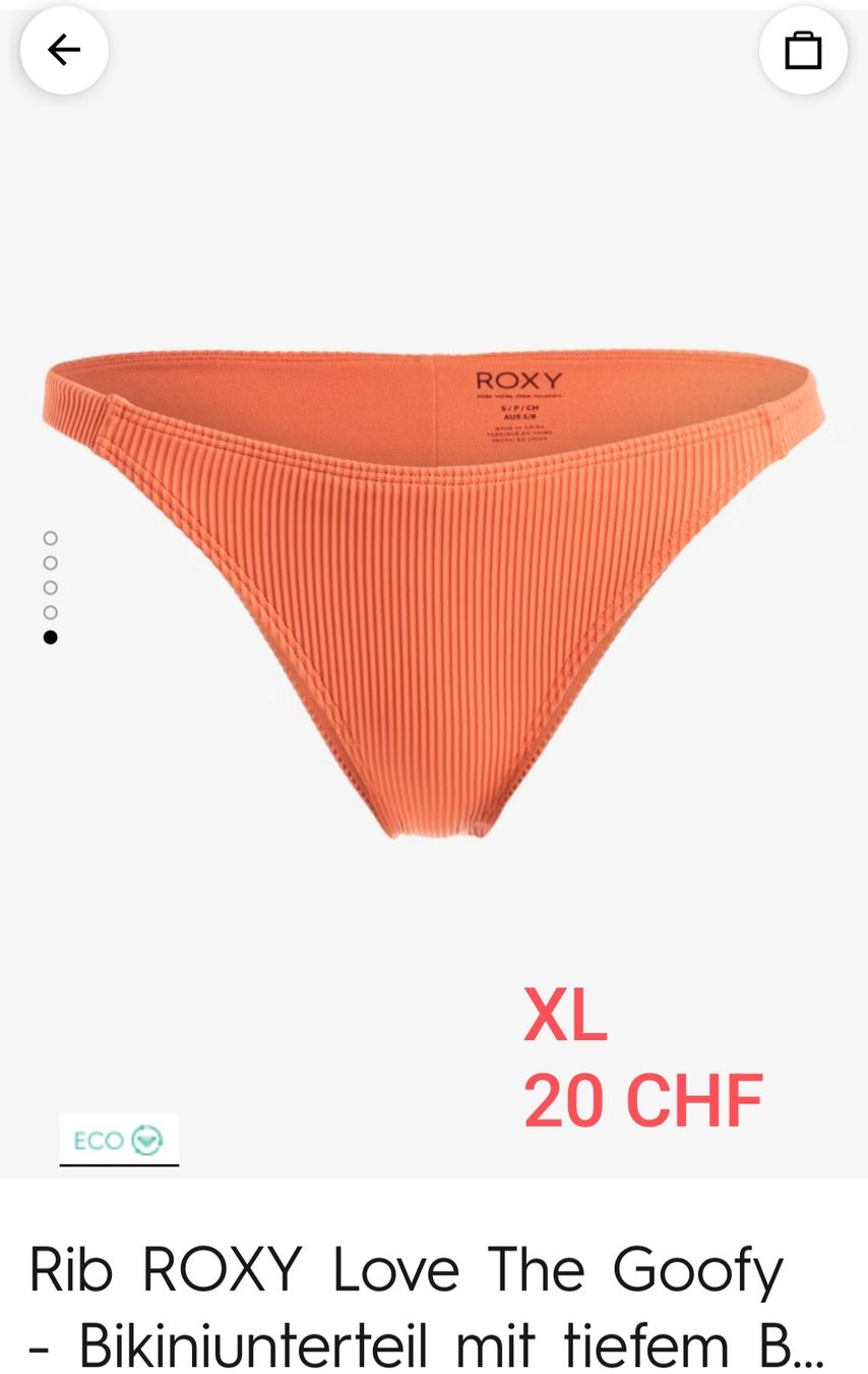 Roxy Costumi da bagno & Bikini: Original ROXY Bikinihose, Gr. XL, neu! – Nuovo e nell'imballaggio originale da Tamins venduto da LisaMorpurgo 3