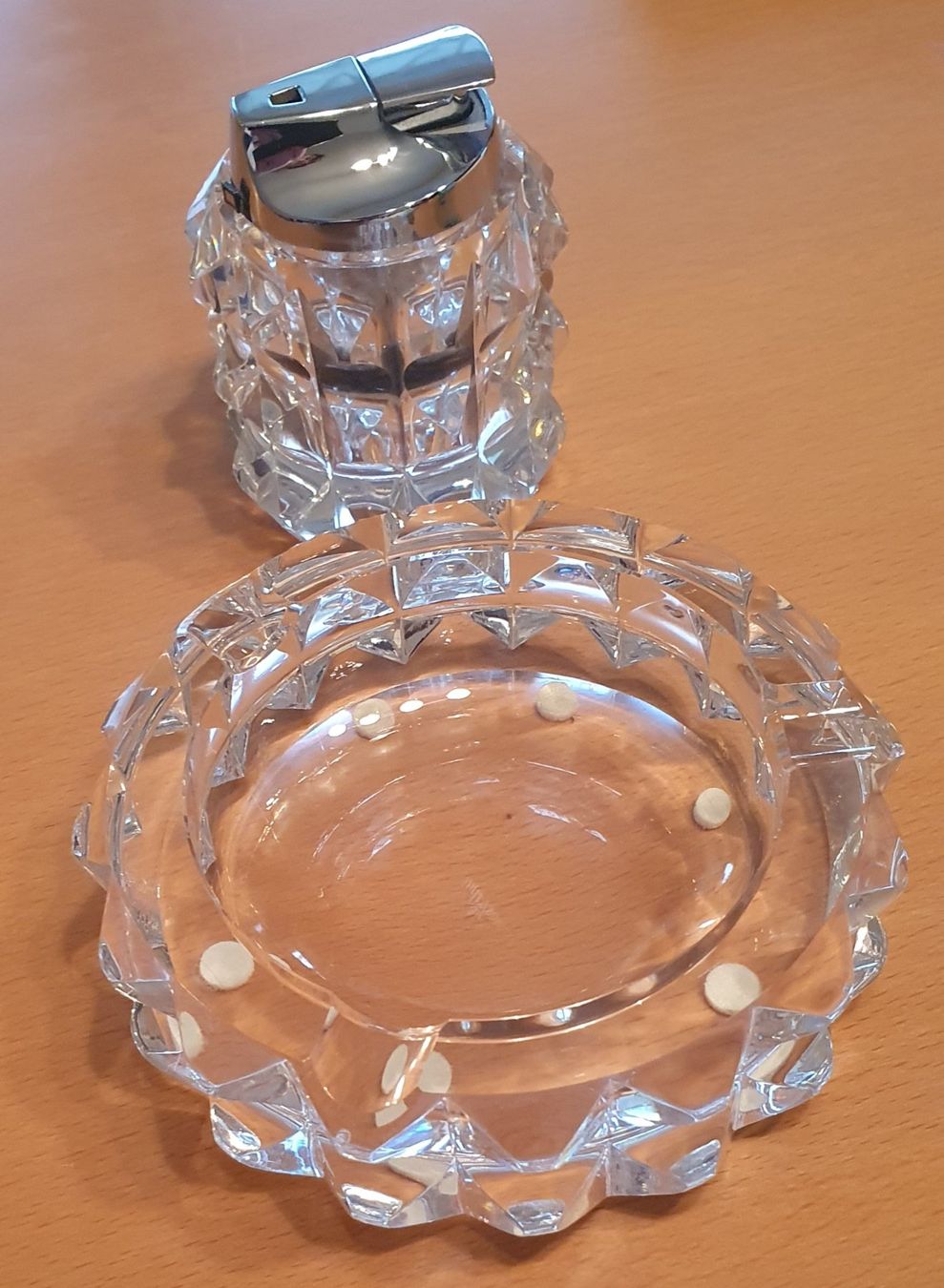 Rosenthal Portacenere: Raucherset , Rosenthal, Kristallglas – Usato da Kreuzlingen venduto da Rschweiz1 6