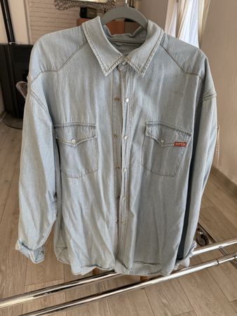 Chemise en jean Norwiss vintage - Taille L