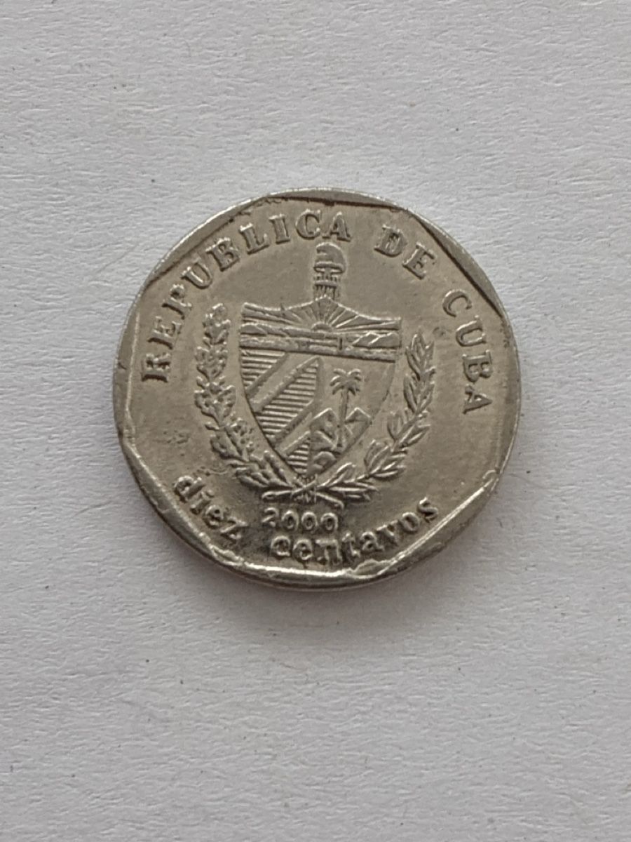 Tutti le monete: Nr. 67: 10 Centavos, Kuba, 2000 – Usato da Burgdorf venduto da Yakari5165 1