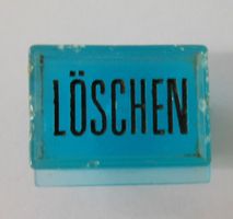 Rock Ola : Tastatur - Blaue Taste "Löschen" - gebraucht