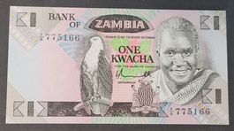 1 KWACHA / ZAMBIA ND (1980-88) (BANKFRISCH)
