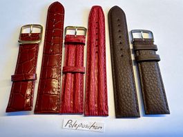 3 Stück 20mm Uhrenarmband, Ersatzarmband, bracelet montre
