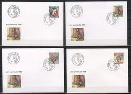 1999, FDC, Pro Juventute, Einzelserie