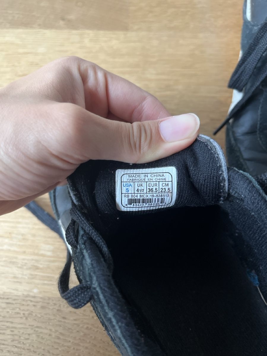 Reebok Scarpe per ragazzi: Reebok Kinderschuh aus Leder – Usato da Stetten SH venduto da sel_sc6g 1