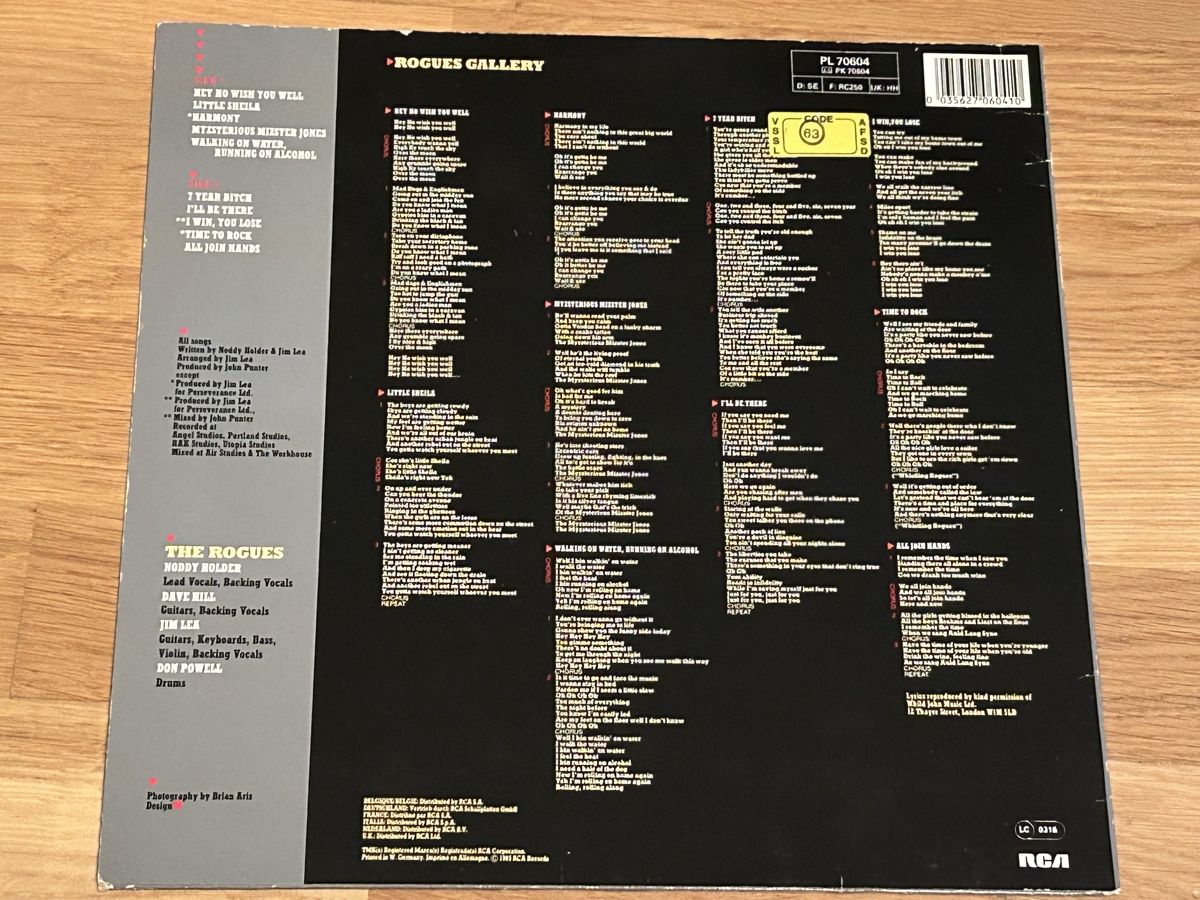 Schallplatten: Slade. 1985. Rogues Gallery – Gebraucht aus Faulensee von Mizuno06 1
