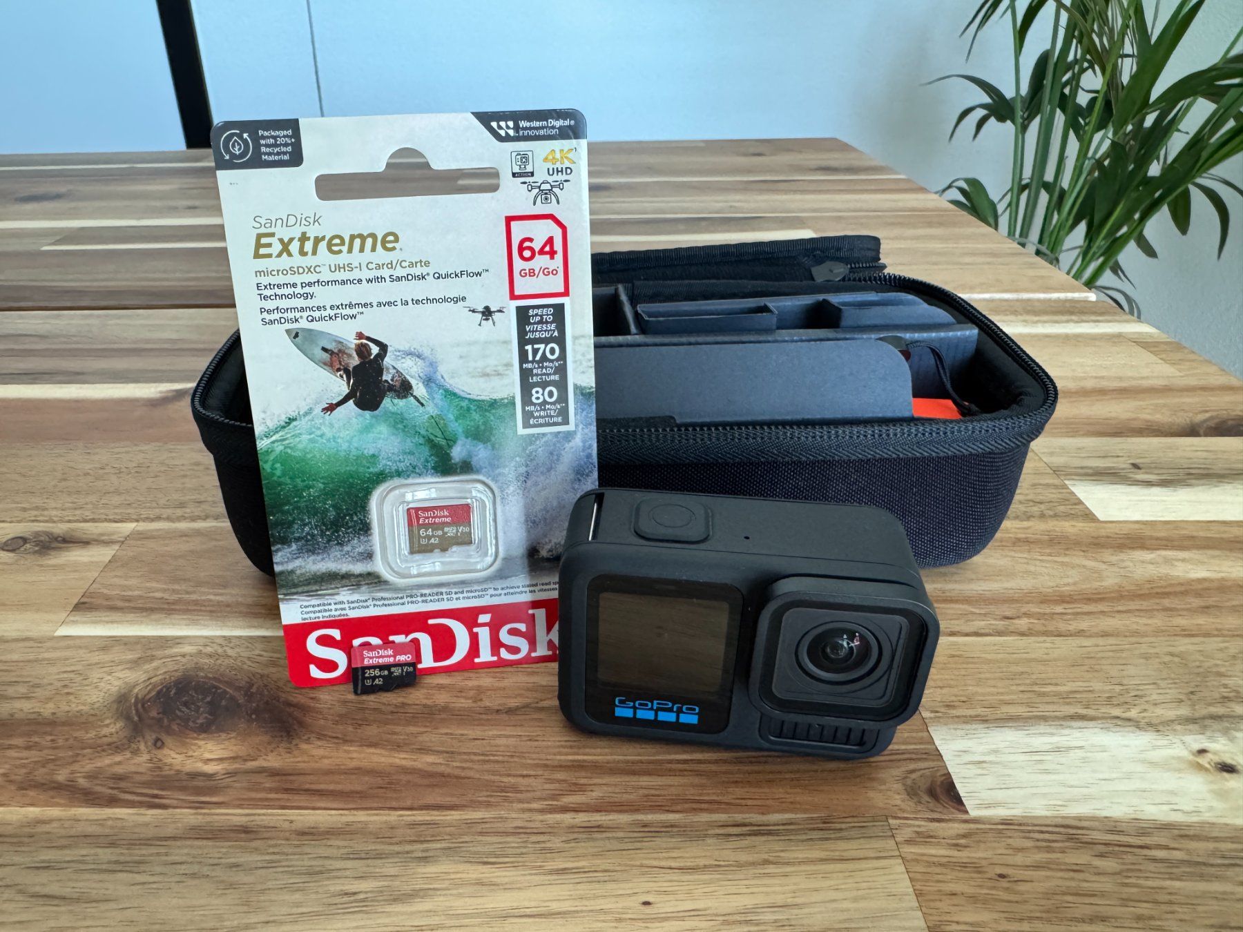 Gopro Action Cam: GoPro HERO13 Black Bundle - Wie neu + 2 extra SD-Karten – Nuovo (secondo la descrizione) da Dübendorf venduto da rym_kwv6