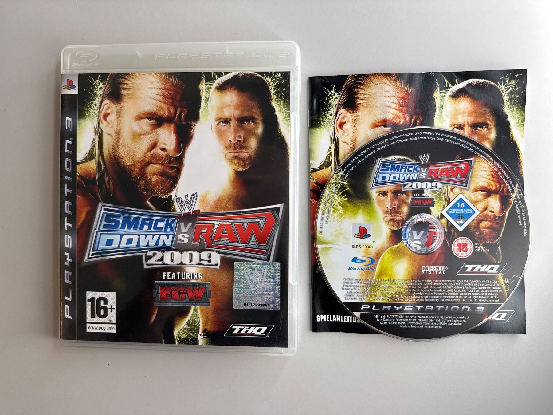 Sony Spiele: Smack Down vs Raw 2009 - PS3 – Gebraucht aus St.gallen von taduz