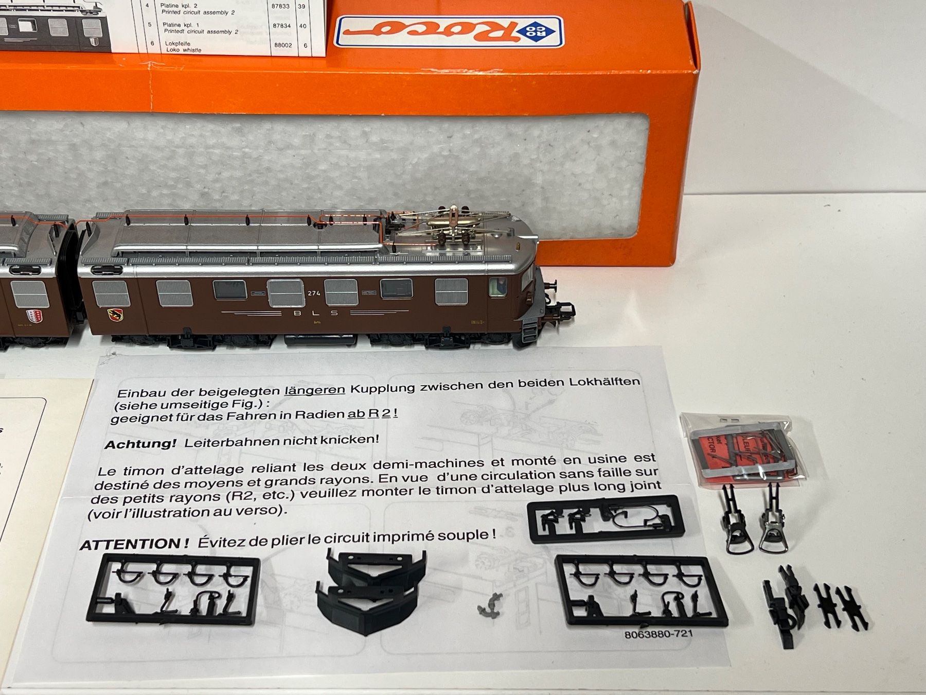 Roco Trains électriques: Roco   69880  Ae 8/8  SBB H0 AC Digital – Neuf (Voir description) à Neuenhof par ludovicco 1