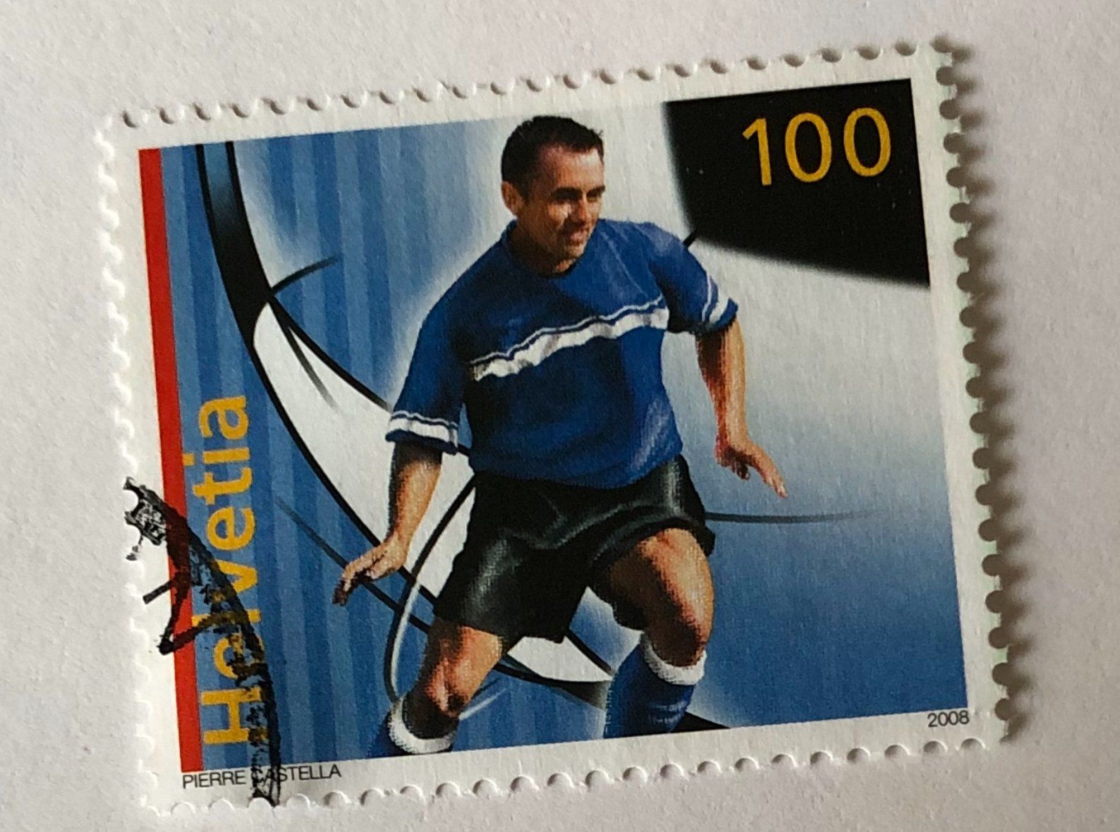 Tutti i francobolli: Nr.1265 Aktivfussball 2008 mit Stempel    – Usato da Aarau venduto da Billa007
