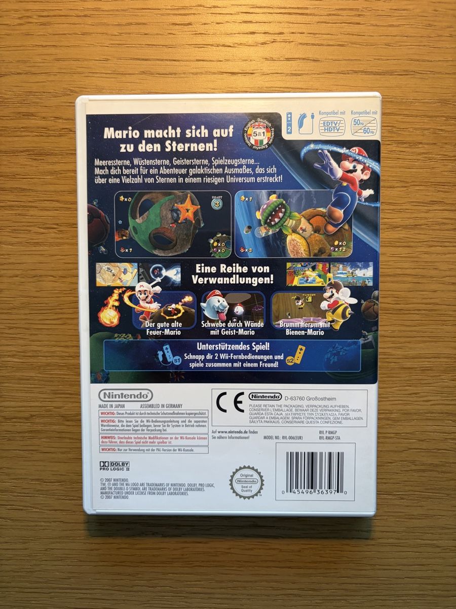 Nintendo Spiele: Super Mario Galaxy - Nintendo Wii – Gebraucht aus Pully von FunkyGames 1
