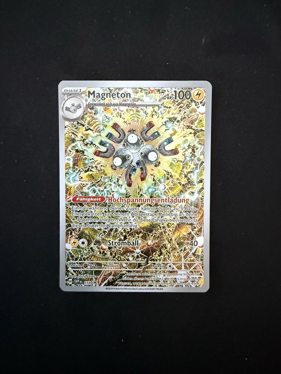 Pokémon Carte collezionabili: Pokemon Magneton 159 Promo – Usato da Buchs SG venduto da Rheintalseller