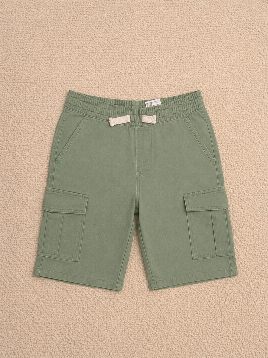 H&M Pantaloni: SHORT CARGO VERT OLIVE POUR ENFANT – Nuovo (secondo la descrizione) da Lausanne venduto da mar_6snp 1