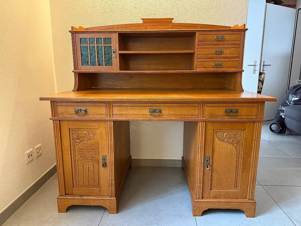 Scrivanie: Jugendstil Sekretär Schreibtisch – Usato da Laufen venduto da Misha0