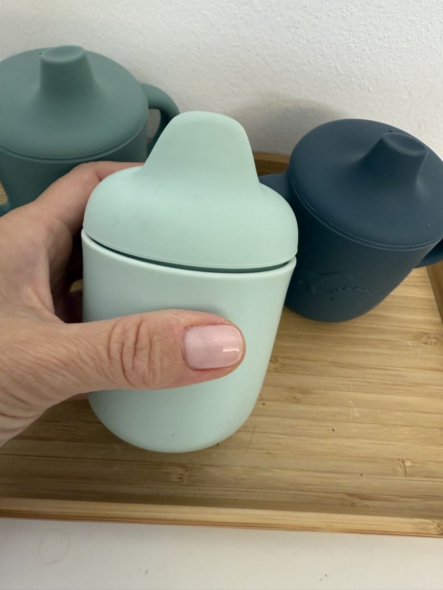 Pasti del neonato: Trinkbecher Set – Nuovo (secondo la descrizione) da Neerach venduto da the_modern_mini 2