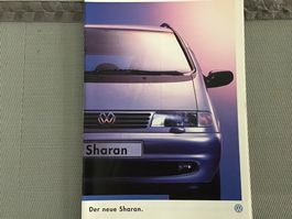 VW Sharan Verkaufsprospekt 40 Seiten September 1995