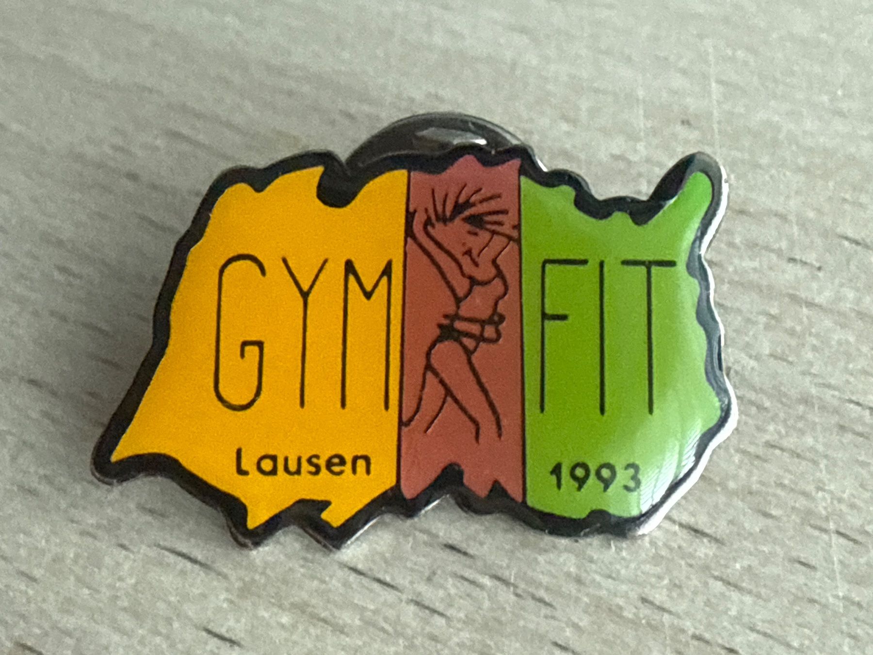 Plaquettes & Badges: Pin  Gym Fit Lausen 1993 – D'occasion à Glattbrugg par Schweigmatt