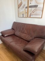 Echtes Ledersofa – GRATIS abzugeben