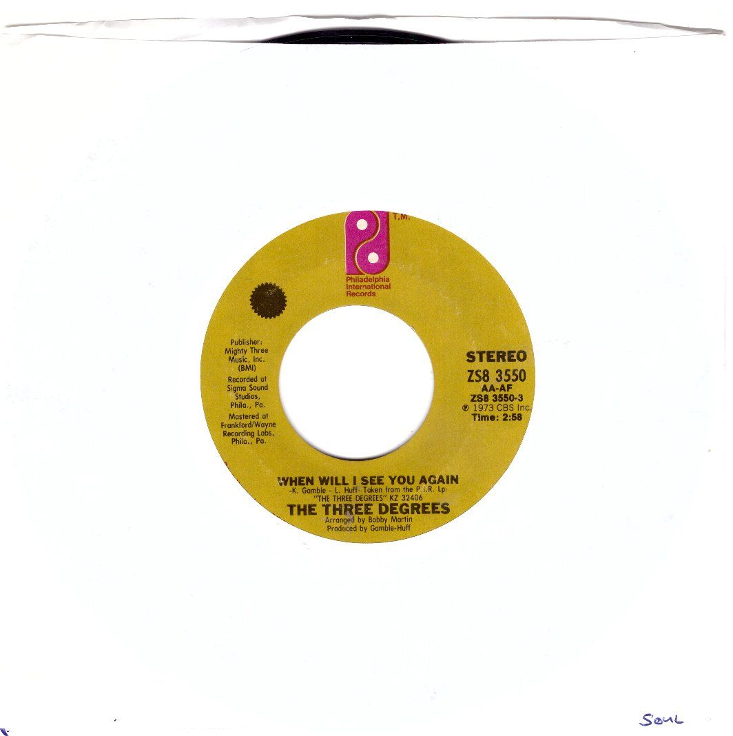 Vinyles: THE THREE DEGREES – D'occasion à Bassersdorf par house-of-vinyl