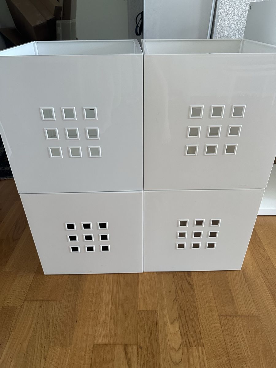 Ikea Contenitori & Simili: Kallax 4x Aufbewahrungsbox – Usato da Embrach venduto da KirstenL