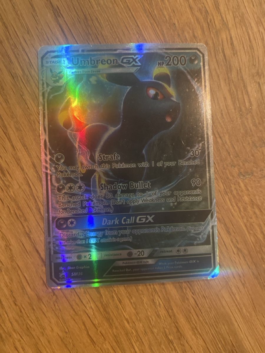 Pokémon Cartes à collectionner: Umbreon GX – D'occasion à Tägerig par oiluig83
