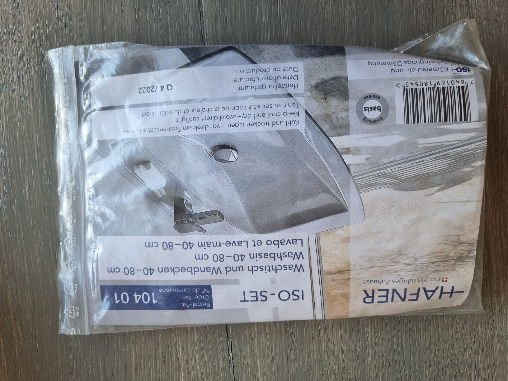 Tutti gli attrezzi: Hafner Waschtisch-Montage Set ISO 07 Neu – Nuovo e nell'imballaggio originale da himmelried venduto da bribuli 3