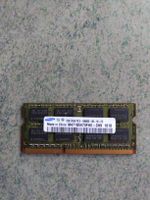 Samsung 2GB DDR3 SO-DIMM Laptop-RAM-Modul.